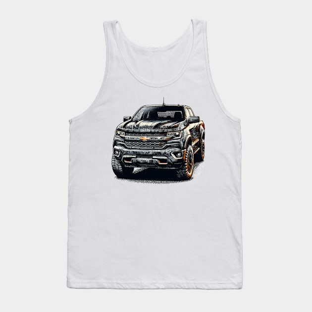 Chevy pickup Tank Top by Vehicles-Art